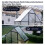 Birchtree BIRCHTREE 6X2FT Polycarbonate Greenhouse Dark Grey 4