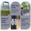 Birchtree BIRCHTREE 6X2FT Polycarbonate Greenhouse Dark Grey 7
