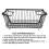 Open Front Wire Storage Bin for Freezers Stackable with Foldable Handle 15L 5