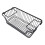 Open Front Wire Storage Bin for Freezers Stackable with Foldable Handle 15L 16
