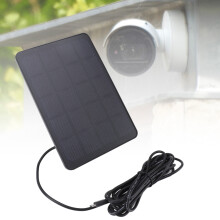 4W Solar Panel for Outdoor Security Cameras 5V USB Type C Waterproof IP65