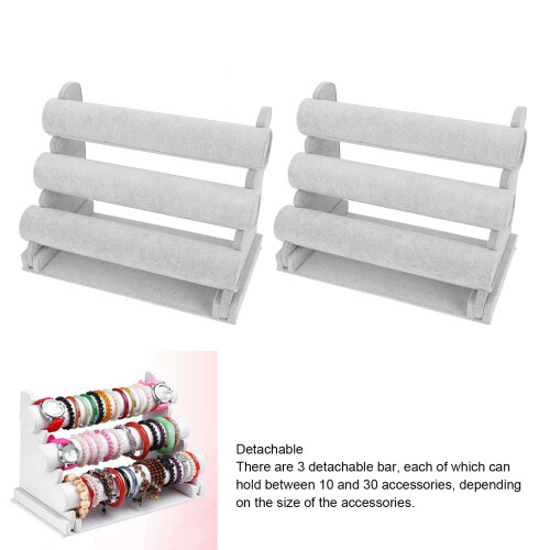 Armbandaufbewahrung Samt 2er-Pack