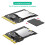 2X New Version Micro- Card, TF SDHC SDXC to NGFF Key A-E Adapter 4