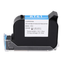 Black Inkjet Cartridge For Portable Printer High Capacity Rapid Dry Formula Suitable For Wood Glass Fabric Plastic And More