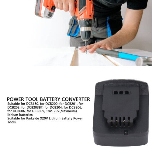 ABS Power Tool Battery Adapter for X20V 18V/20V Lithium Power Tools 2