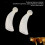 Thickened Silicone Cow Horn Protector with Clamps, 21x8cm 3
