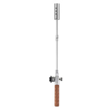 Adjustable Propane Weed Torch with Flame Control, 58cm, Silver