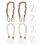 Curtain Tiebacks,Curtain Tie Backs for Curtains Drape Tieback-A 2