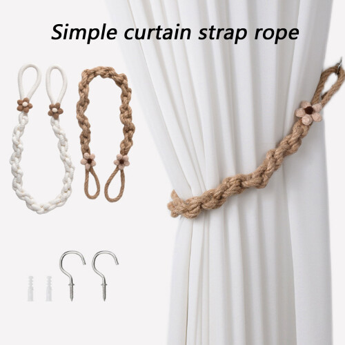 Curtain Tiebacks,Curtain Tie Backs for Curtains Drape Tieback-A 2