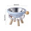 Elevated Pet Feeding Station Insert Dish For Comfortable-Green 3