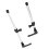 RV Caravan Window Support Struts 335mm Aluminum Adjustable Rod for Camper 7