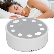 Weißes Rausch-Schläfer Schlafhilfe Baby & Erwachsene 8,2 cm Plastik Soundmaschine