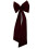 User Friendly Polyester Fabric Bowknot for Sustainable-Burgundy 1