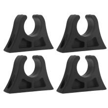 Pinces porte-pagaie en plastique pour bateaux - 4 pièces