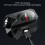 Waterproof Rechargeable Wrist Flashlight with Compass, 5 Modes, 500mAh 9