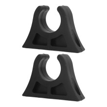 Sturdy Plastic Boat Paddle Clip Holder Set – 2 Pcs for Kayaks Canoes