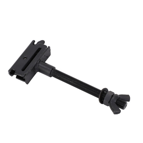 Support de pneu de secours E-Track de 7 pouces noir zingué 2