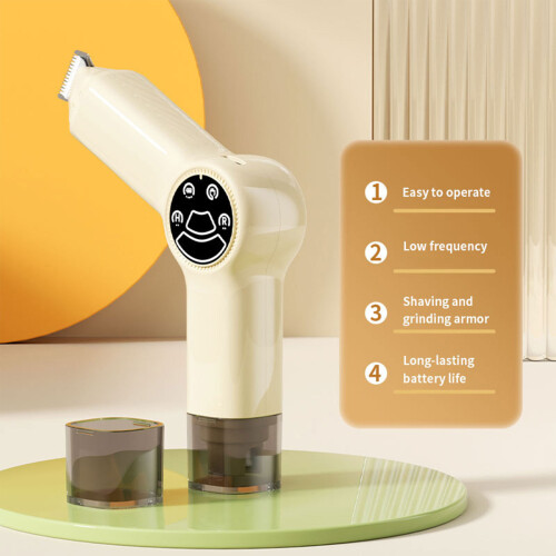 Transportable Thin ABS Pet Grooming Tool-Milky white 1