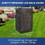 MultiPurpose Waterproof Dustproof Firewood Storage Cover-Black 5