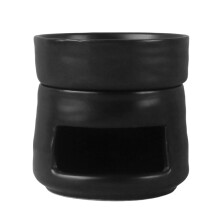 Essentiële Olie Branders Wax Melt Branders Geuren Wax-Zwart