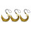 2026 Year Emblems Graduation Tassels For Cap-black gold 1