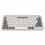 Compact White Wireless Bluetooth Mini Keyboard, Dual Mode, 10m 9