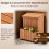 Birchtree BIRCHTREE Parcel Delivery Box with Planter Wood 5