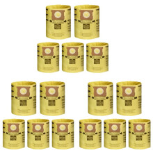 15-Pack VacuüM-Stoffilterzakken voor 5-8 Gallon Natte Droge Stofzuigers, 90661 906-61 9066100 90671 9067100, Enz.