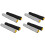 4 Set Extractor Rollers Replacement for   with 800 and 900. Rubber Central Brush Kit 1