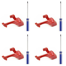 4X Trigger  Button for  V10 V11 Vacuum Cleaner Heavy Duty Replacement Trigger Button with Screwdrivers