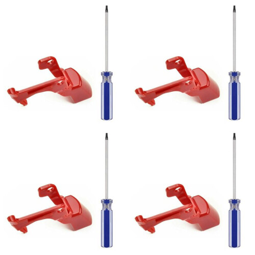 4X Trigger  Button for  V10 V11 Vacuum Cleaner Heavy Duty Replacement Trigger Button with Screwdrivers