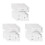 3set Vacuum Motor Filter for  FJM GN Vacuum Cleaner Accessory Replacement 1