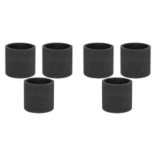 6 Pack 90585 Foam Sleeve VF2001 Foam Replacements Filters for Wet Dry Vacuum Cleaner, Replace Parts 9058500