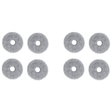 8 Stück Waschbares Wischtuch für Robot Vacuum 3S B108CN /2Pro B113CN Roboter-Staubsauger Ersatzteile Mop