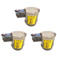 3X Dammbehållare för Supersonics/ Supersonics 2.0/ IRoom/CV100 Dammsugare Essential Hushållsrengöringsverktyg Reservdel