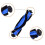 2 Set Replacement Parts Main Brush Side Brushes Filter for Kyvol Cybovac E20, E30, E31 Robot A 8