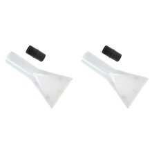 2X Sprayer Vacuum Extractor Nozzle Nozzle Vacuum 32-35mm Carpet Sofa Machine Absorbent Transparent Scraper