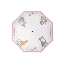 Winddichter Regenschirm, entzückende-Rosa 3