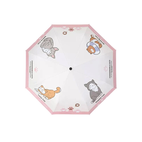 Winddichter Regenschirm, entzückende-Rosa 3