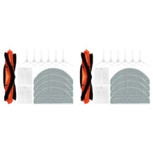 2Conjunto para E10 E10c E12 B112/Mijia 3c C103 Robô Aspirador de Pó Peças Reposição Acessórios Filtro Mop