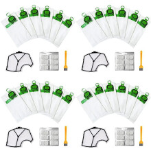 24x for Kobold Vacuum Cleaner Bag Kit Compatible for Kobold VK140 VK150-B