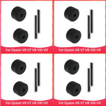 8 PCS Axles & Rollers Heads Little Shaft Wheels Replacement for  V6 V7 V8 V10 V11 Vacuum Cleaner Parts