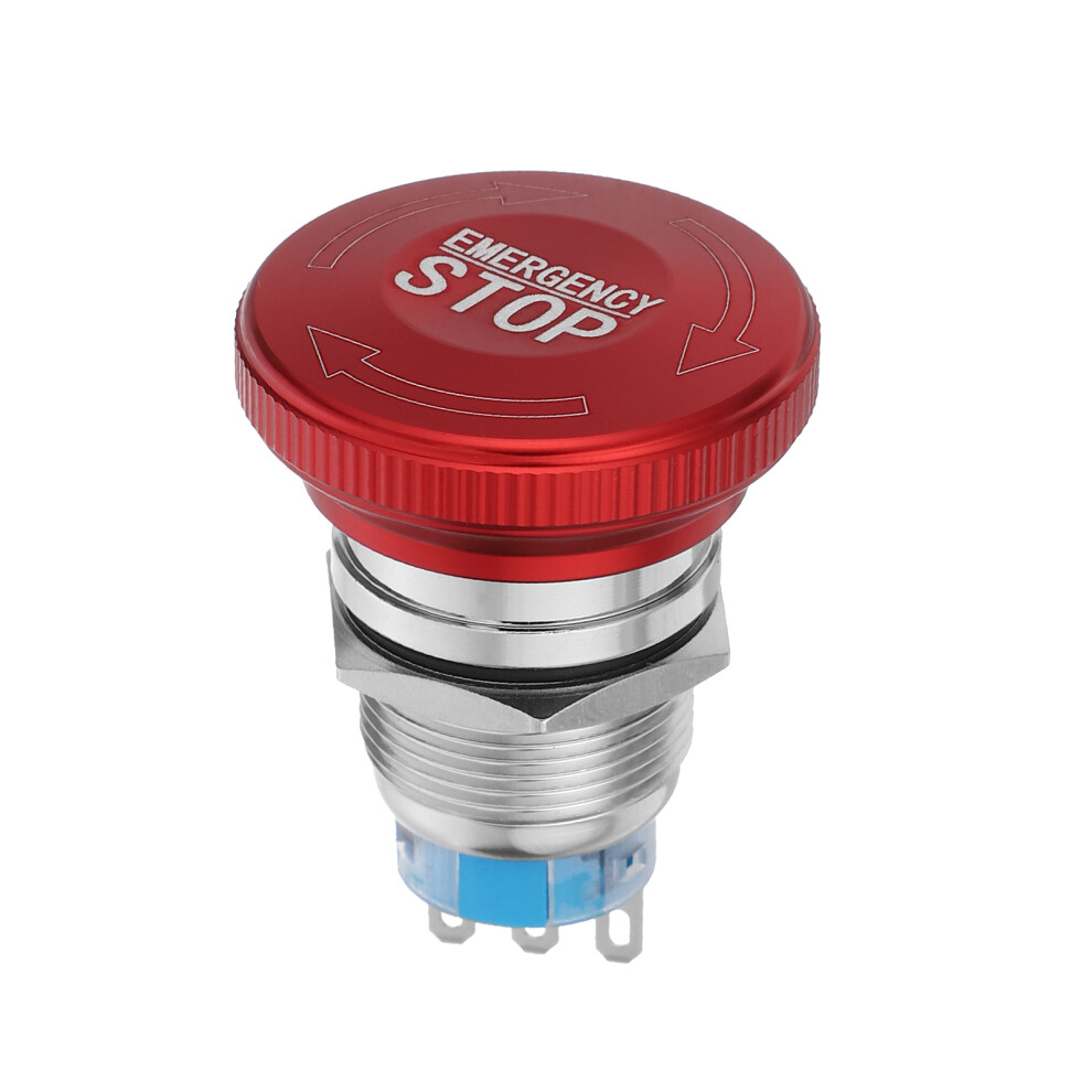 Durable Metal Emergency Stop Button For Industrial Machinery 3681089223299