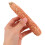 15Pcs Gas Fireplace Corncob Inserts Dark Brown Fire Logs with Glow 4