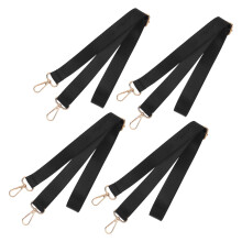 4Pcs Adjustable Golden Nylon Horse Leg Straps Replacement for Blankets