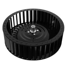Quiet Black Metal Range Hood Exhaust Fan Replacement Blower Wheel