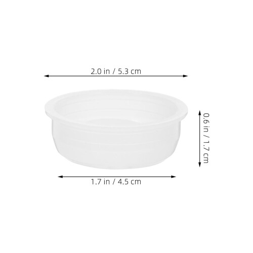 Chemical Drum Lid Plastic Caps White 10pcs 2