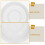 Chemical Drum Lid Plastic Caps White 10pcs 7