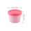 60Pcs Pink Travel Face Cream Jars Refillable Empty Cosmetics Storage 2