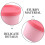 60Pcs Pink Travel Face Cream Jars Refillable Empty Cosmetics Storage 8